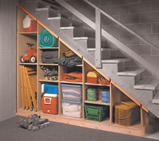 Maximizing Small Spaces – Under the Stairs Storage - Des Moines Parent