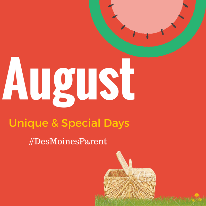 August: Unique &amp; Special Day to Remember!