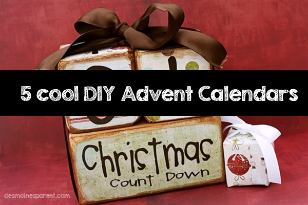 5 Cool DIY Advent Calendars