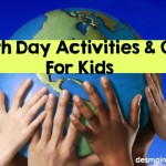 Earth Day, April, Earth Day activities, kids activities, Earth Day crafts