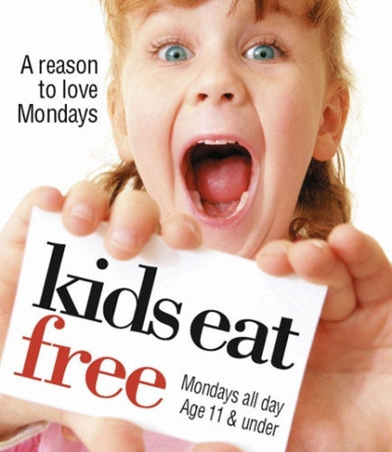 Spaghetti Works Restaurant – Kids Eat Free on Mondays