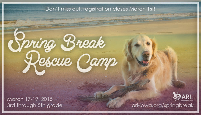 Spring Break Rescue Camp with the ARL