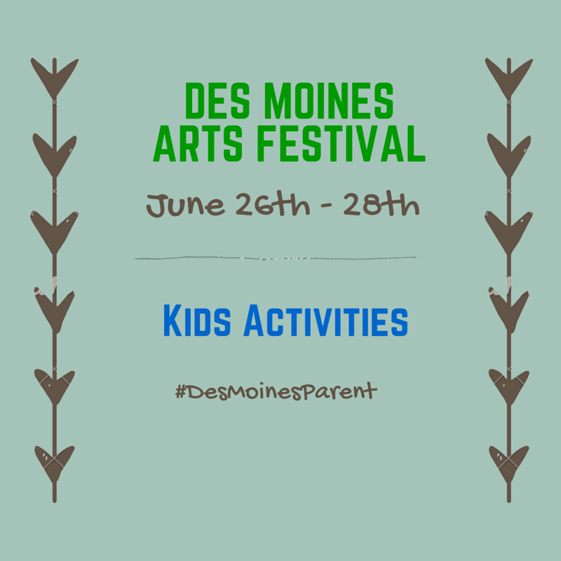 Des Moines Arts Festival: Kids Activities