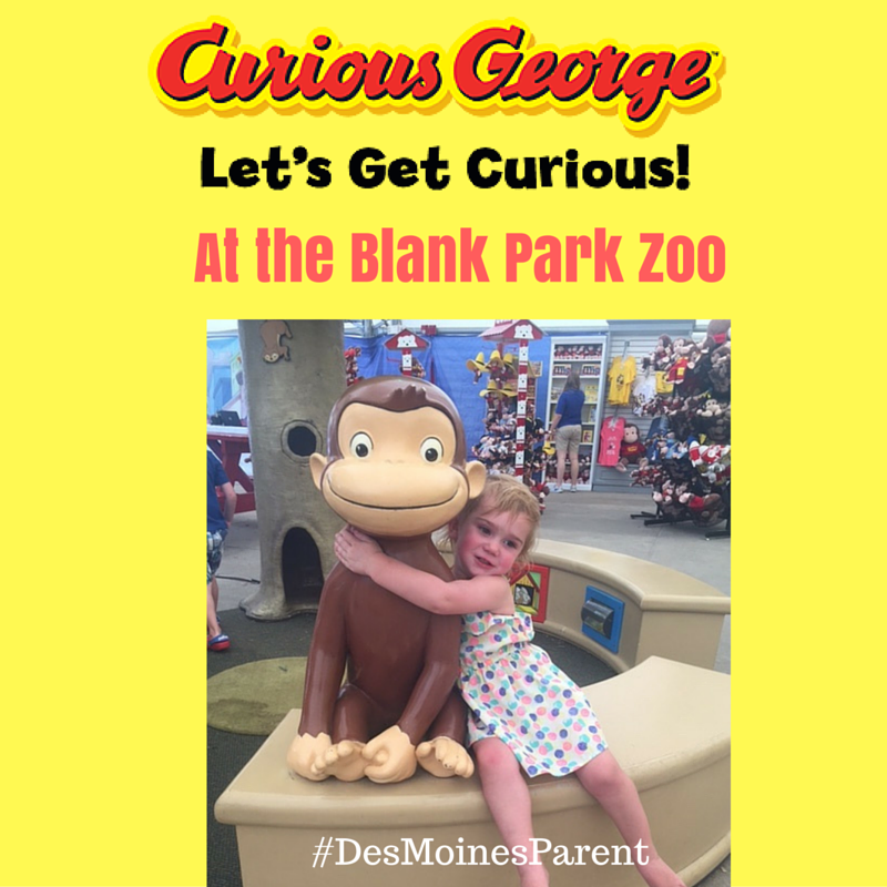 Curious George Exhibit at the Blank Park Zoo!