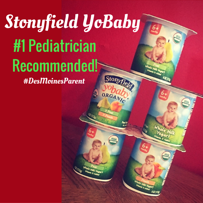 Stonyfield YoBaby Pediatrician Recommended + Giveaway!