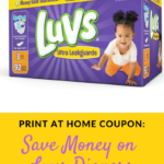 Save Money on Luvs Diapers: Print At Home Coupon