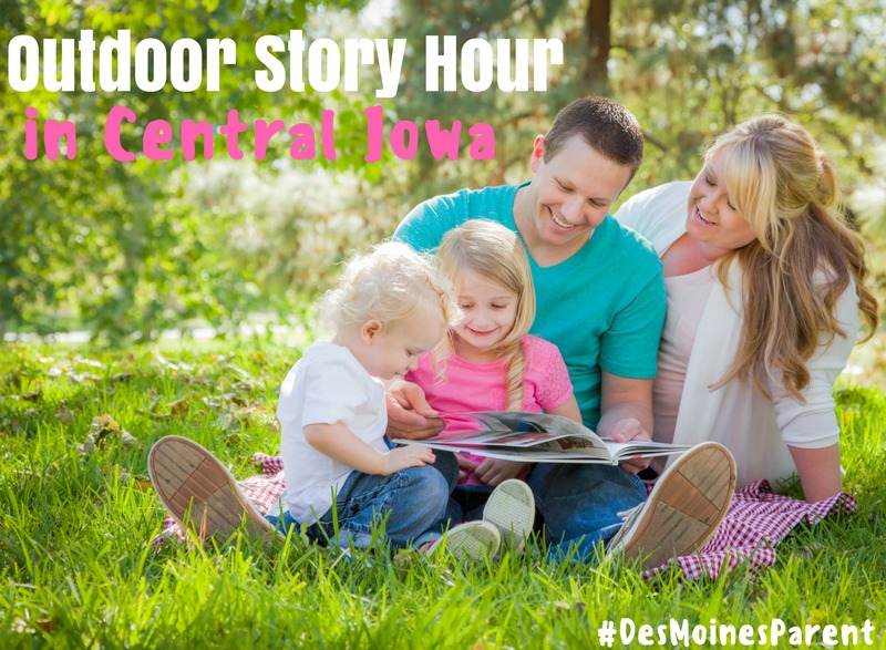 Outdoor Story Hour in Central Iowa