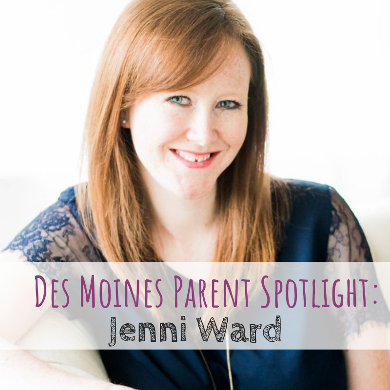 Des Moines Parent Spotlight, The Gingered Whisk, Jenni Ward
