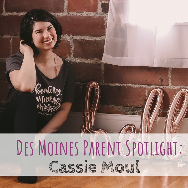 Cassie Moul, Des Moines Parent Spotlight, Modern Boudoir, photography