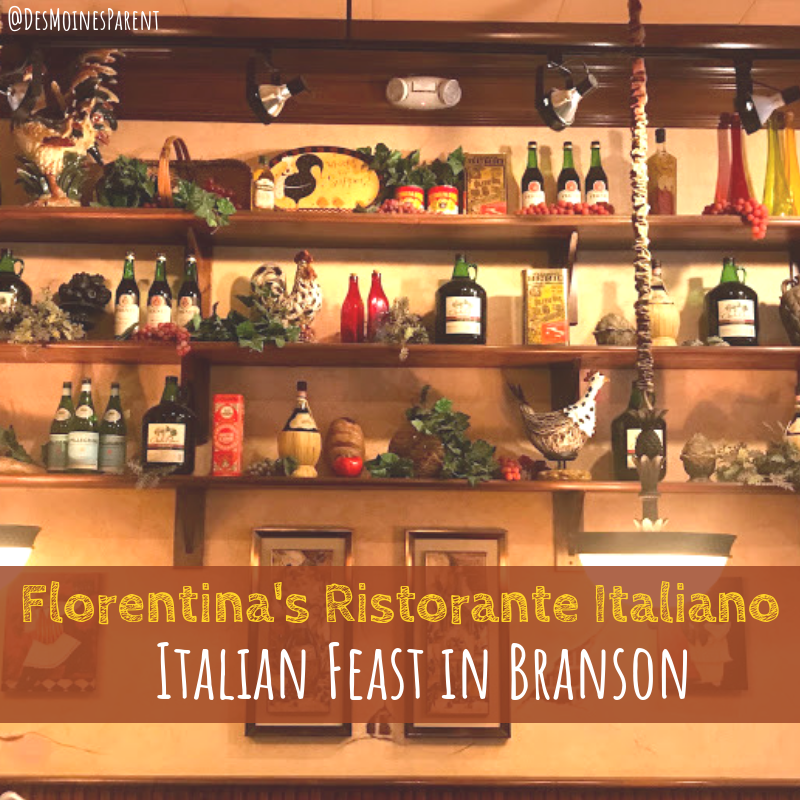 Florentina's Ristorante Italiano, Branson, Missouri, Italian feast