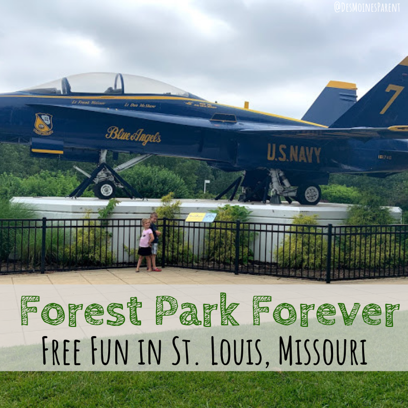 Free fun in Forest Park located in St. Louis, Missouri including the Saint Louis Zoo and Saint Louis Science Center. 