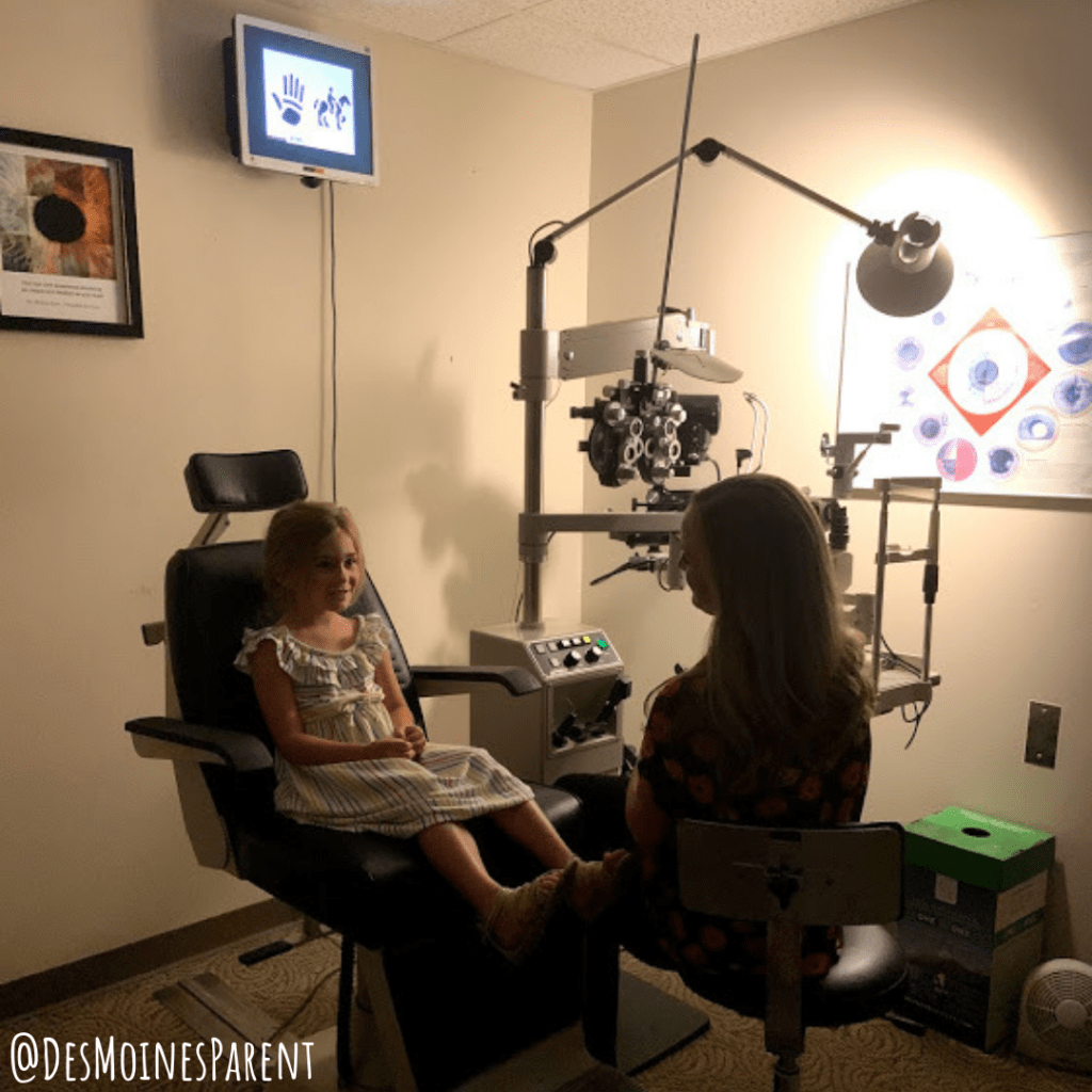 The importance of children's eye exams at Urbandale Eye Care. 