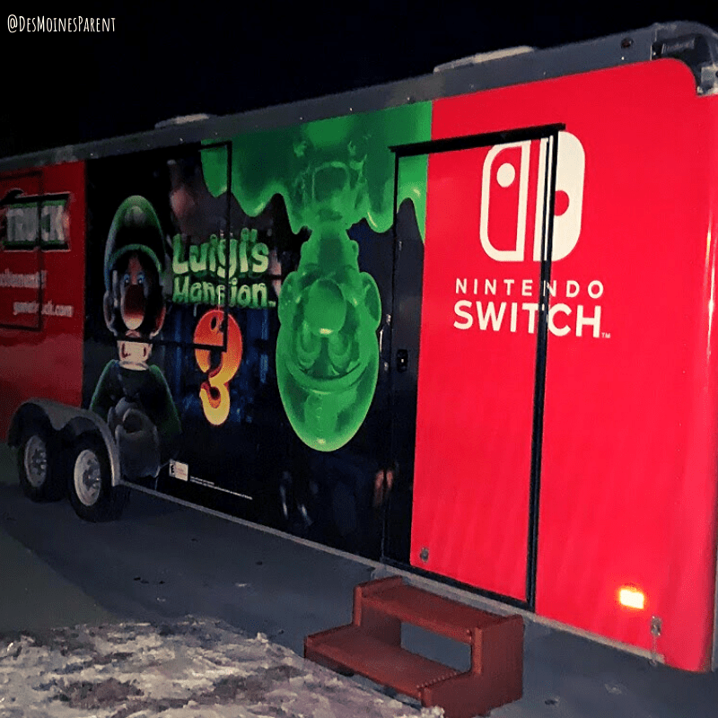 nintendo switch game truck