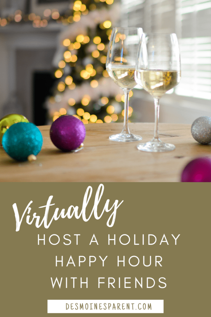 Virtual Holiday Happy Hour, holiday party, virtual party, date night, holiday, Christmas
