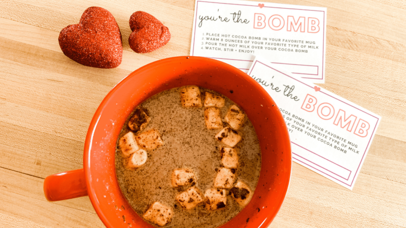 Share the Love with Hot Cocoa Bombs