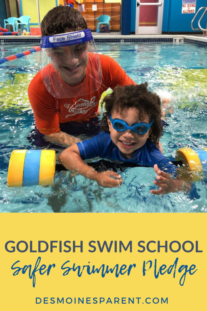 Goldfish Swim School, Goldfish Swim School of Urbandale, swim safety, Safer Swimmer Pledge, swim lessons, Des Moines, Iowa, Des Moines swim lessons