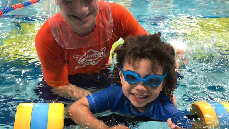 Take the Goldfish Swim School Urbandale Safer Swimmer Pledge!