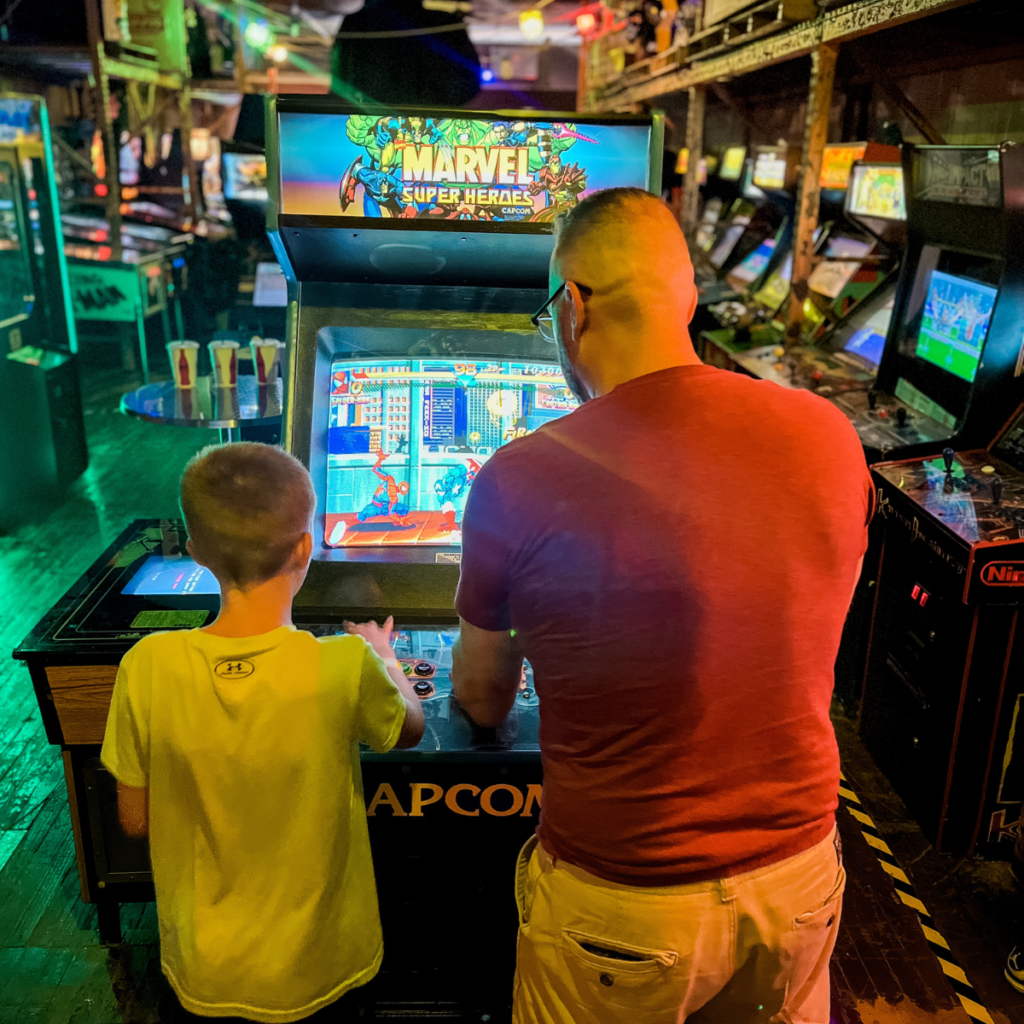 Monsterama Arcades, Des Moines, Iowa, South Side Des Moines, vintage arcade games, pinball machines, things to do in Des Moines