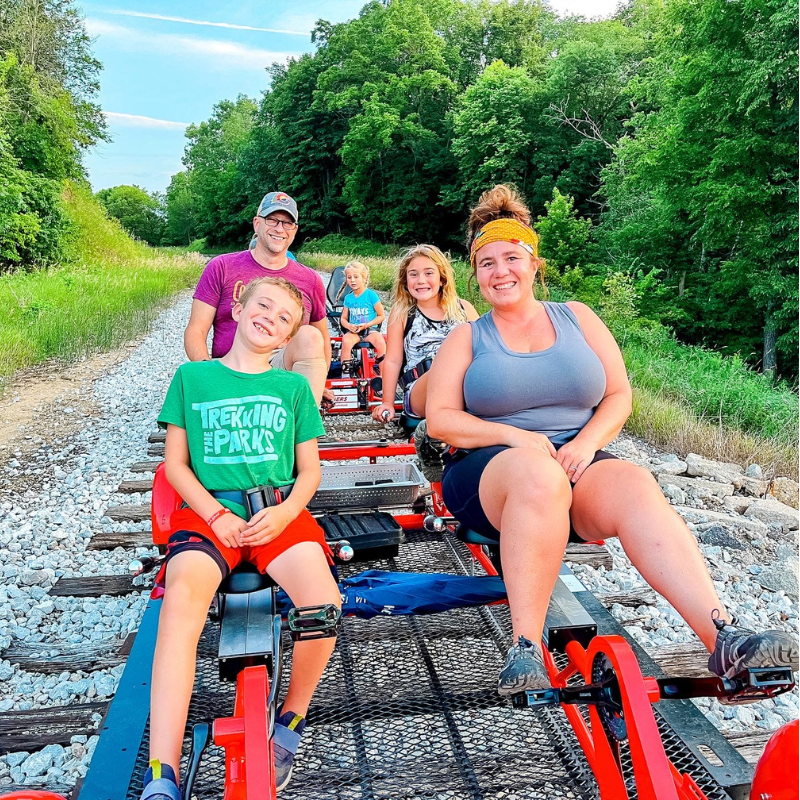 Rail Explorers brings unique rail bike experience to central Iowa