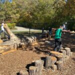 Nature Play Area at Greater Des Moines Botanical Garden