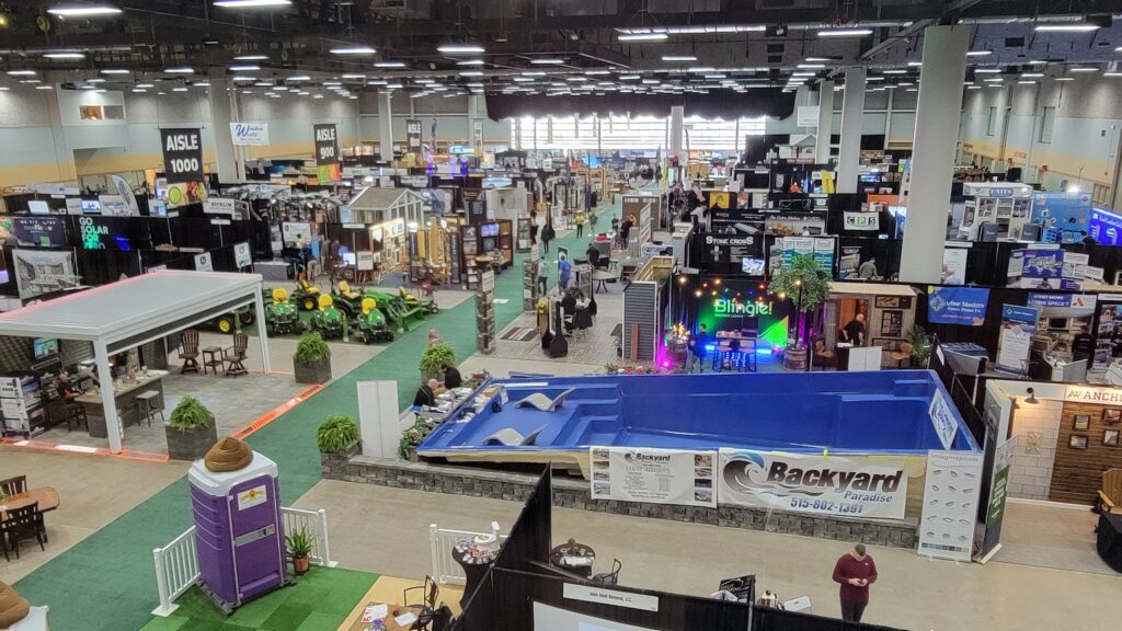 Home and Garden Show, Des Moines, Iowa, February