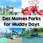 Des Moines, Iowa, parks, muddy days, outdoors