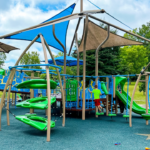 Ashley Okland Star Playground, Ewing Par, Des Moines park, parks, inclusive playground, hiking