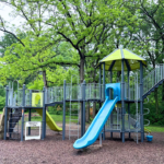 Shady Playgrounds in Des Moines, Iowa