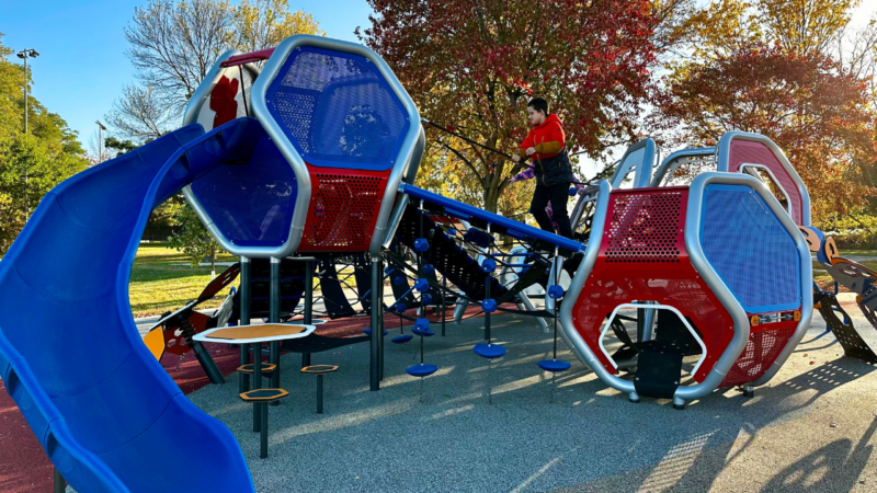 Crossroads Park, West Des Moines, playground