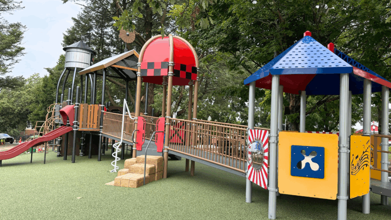 Iowa State Fair Playground, Iowa State Fair, inclusive playground, shady playground