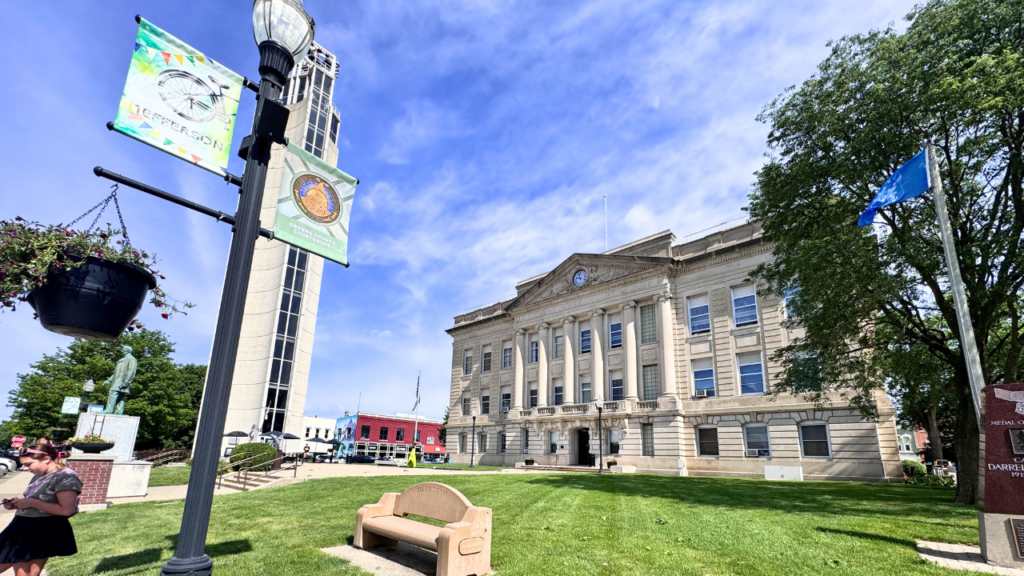 Jefferson Iowa, travel, small town, road trip