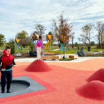 Painted Woods, waukee, park, trampoline